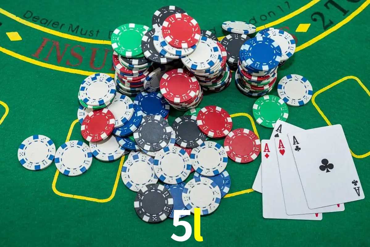 Mesa de Blackjack 5l